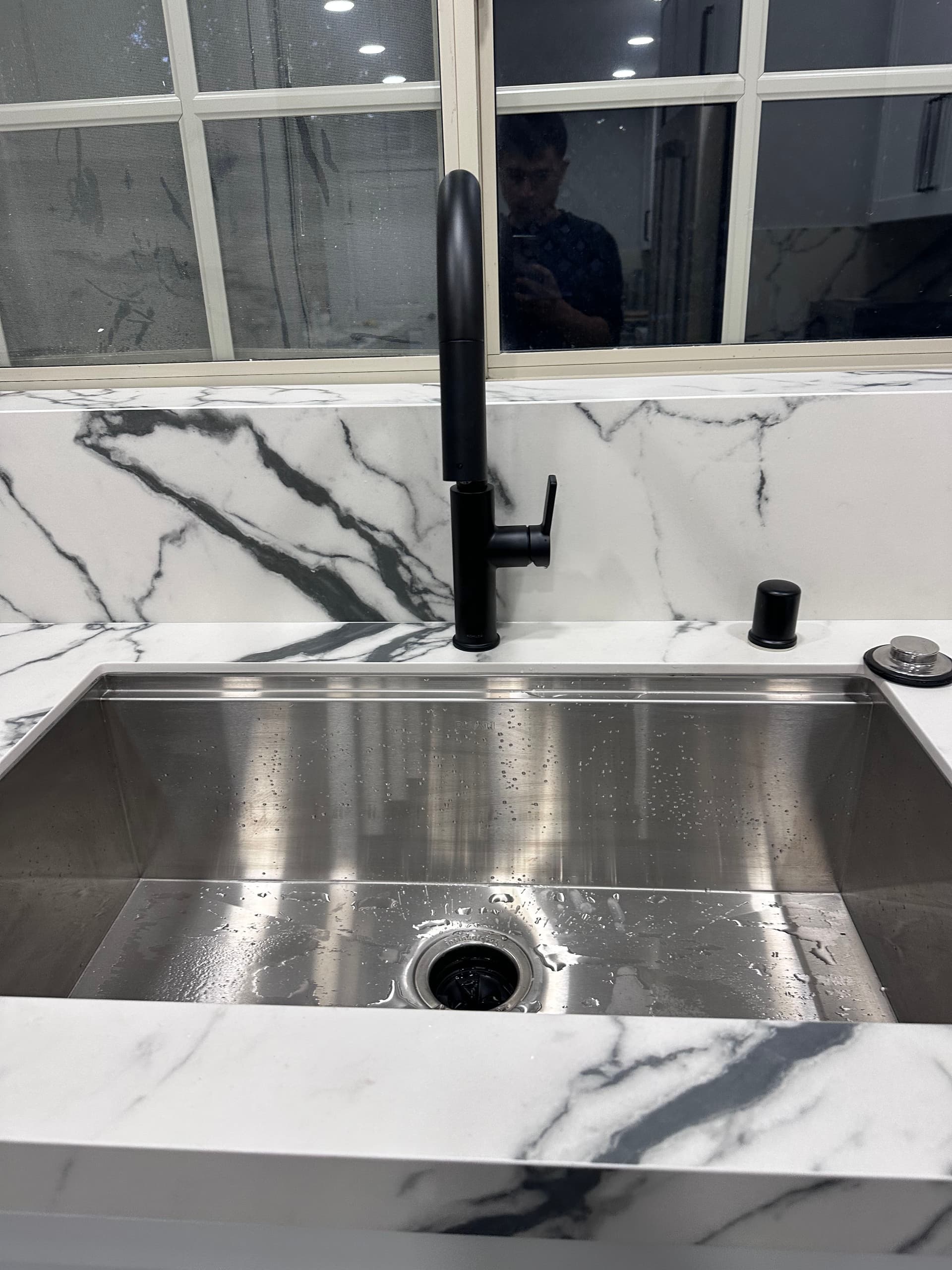 New Kitchen Sink and Disposal Installation