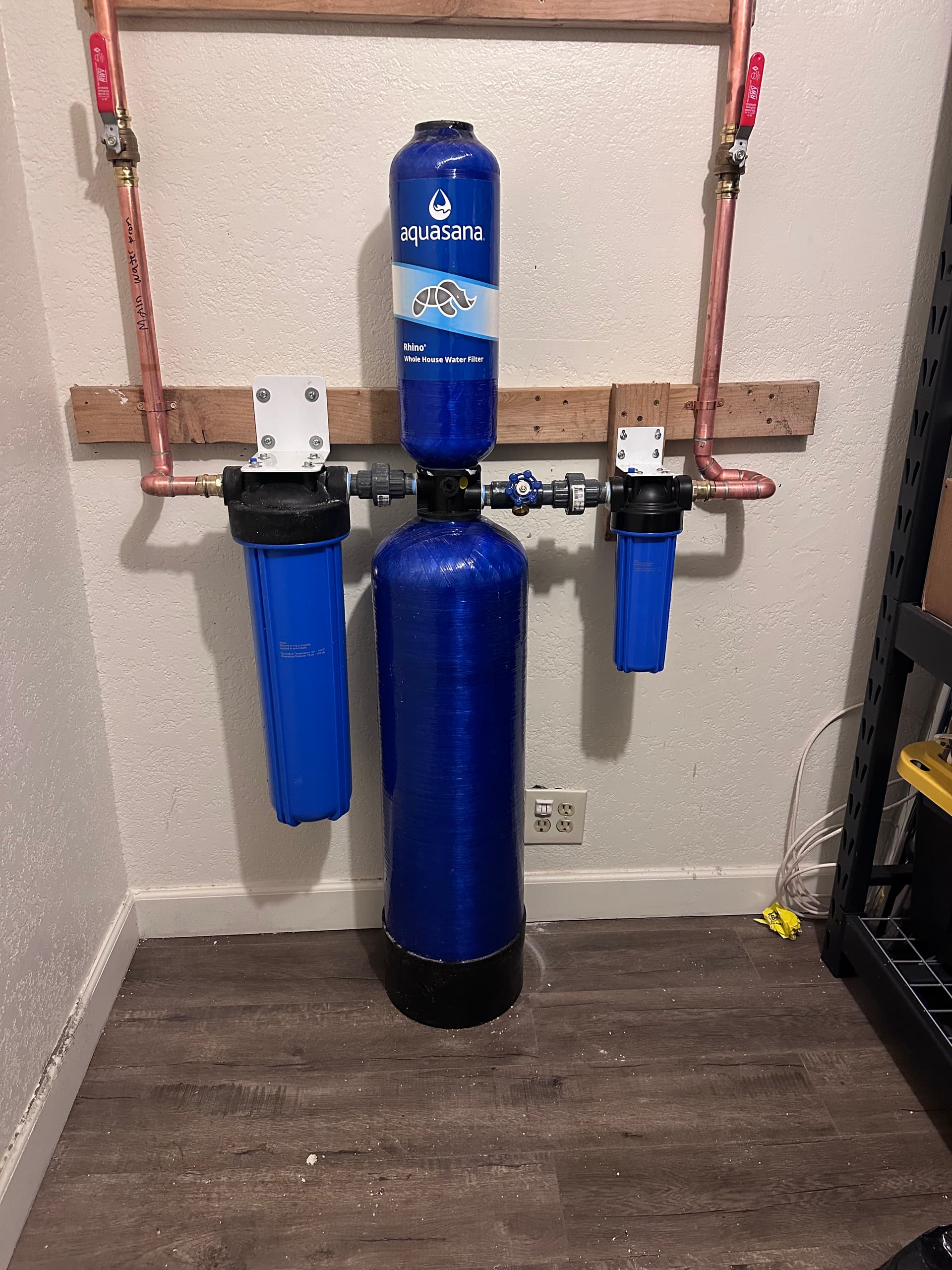 Gallery photos for Rhino Whole House Water Filter Installation in Your Home: Image #2