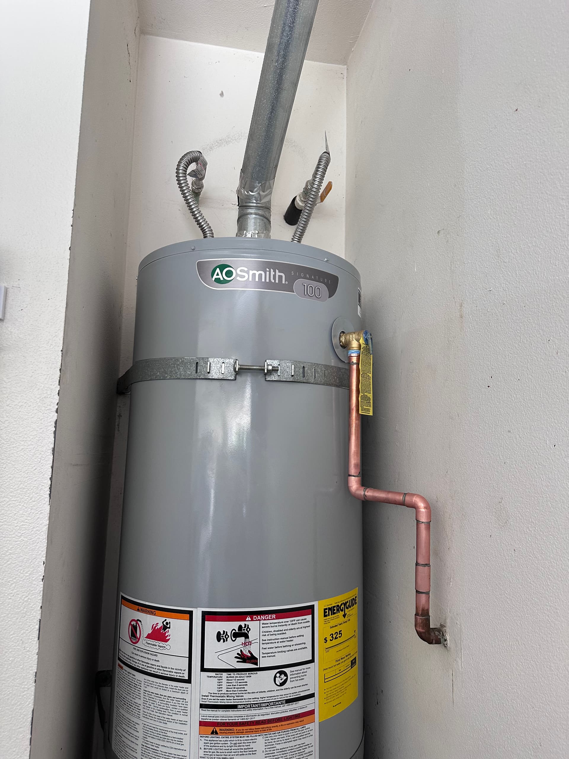 Efficient Water Heater Upgrade Featuring AO Smith