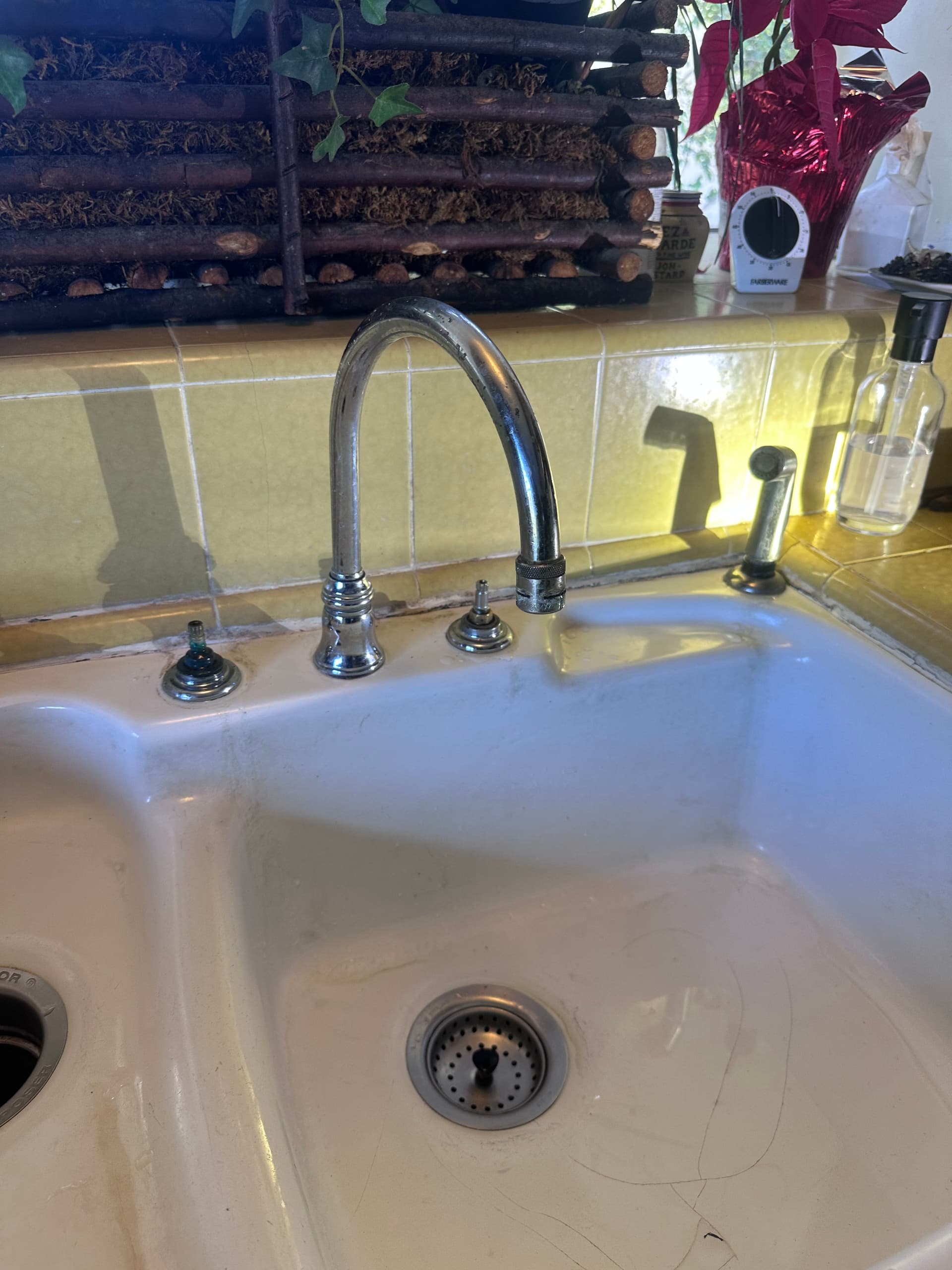 Sleek New Kitchen Faucet Installation image