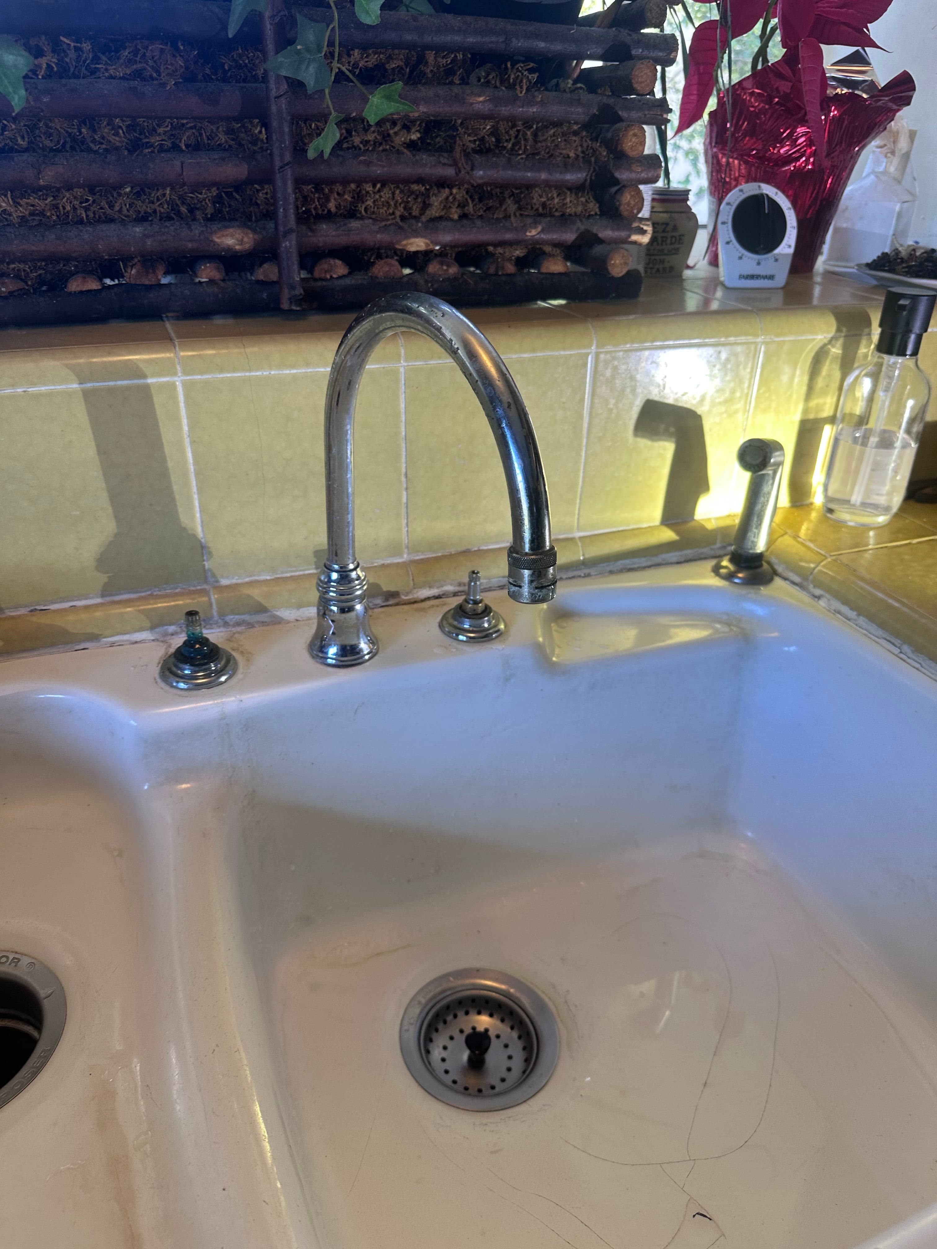 Project Sleek New Kitchen Faucet Installation image