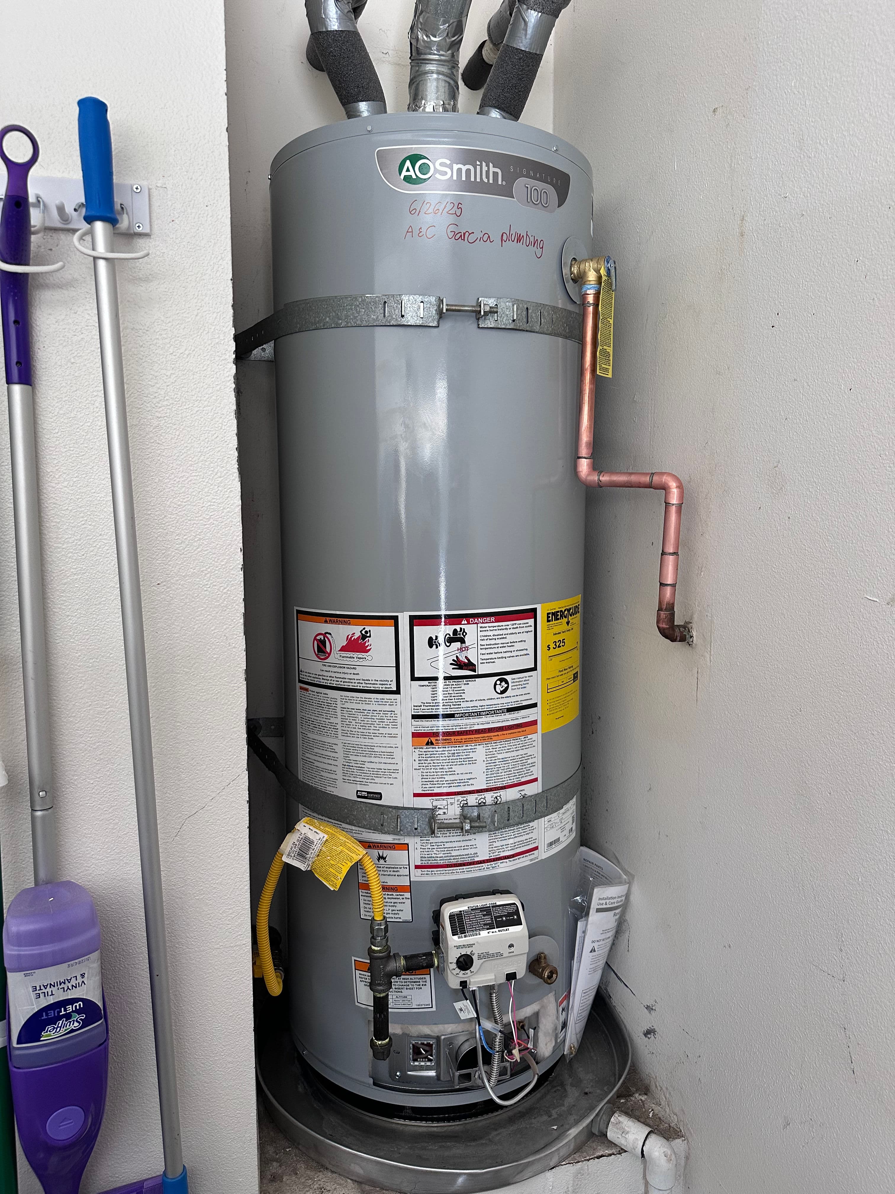Project Efficient Water Heater Upgrade Featuring AO Smith image