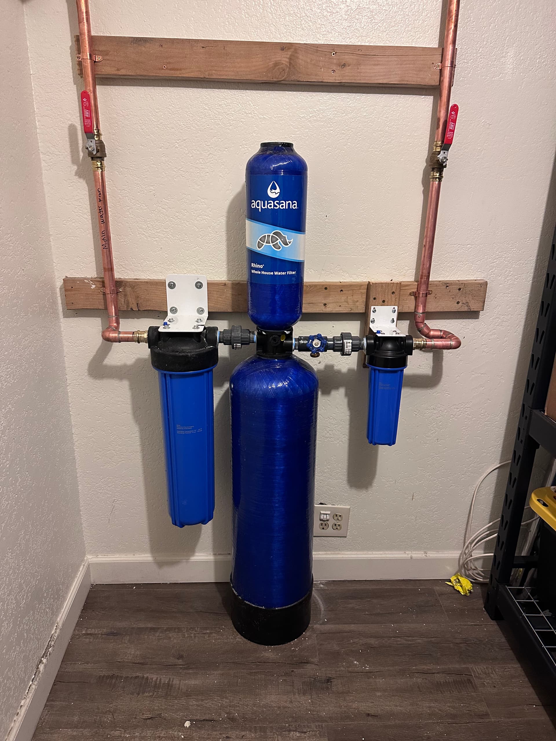Rhino Whole House Water Filter Installation in Your Home image