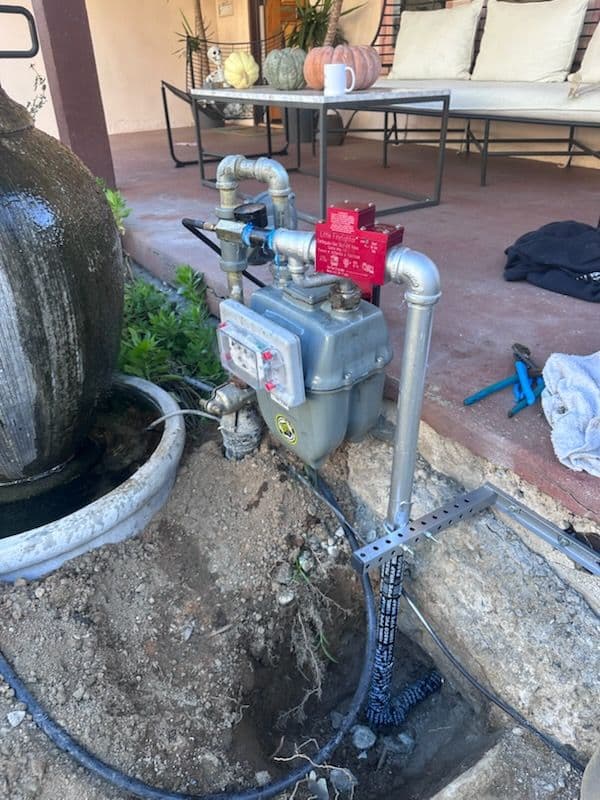 Seismic Gas Shut-Off Valve Installation