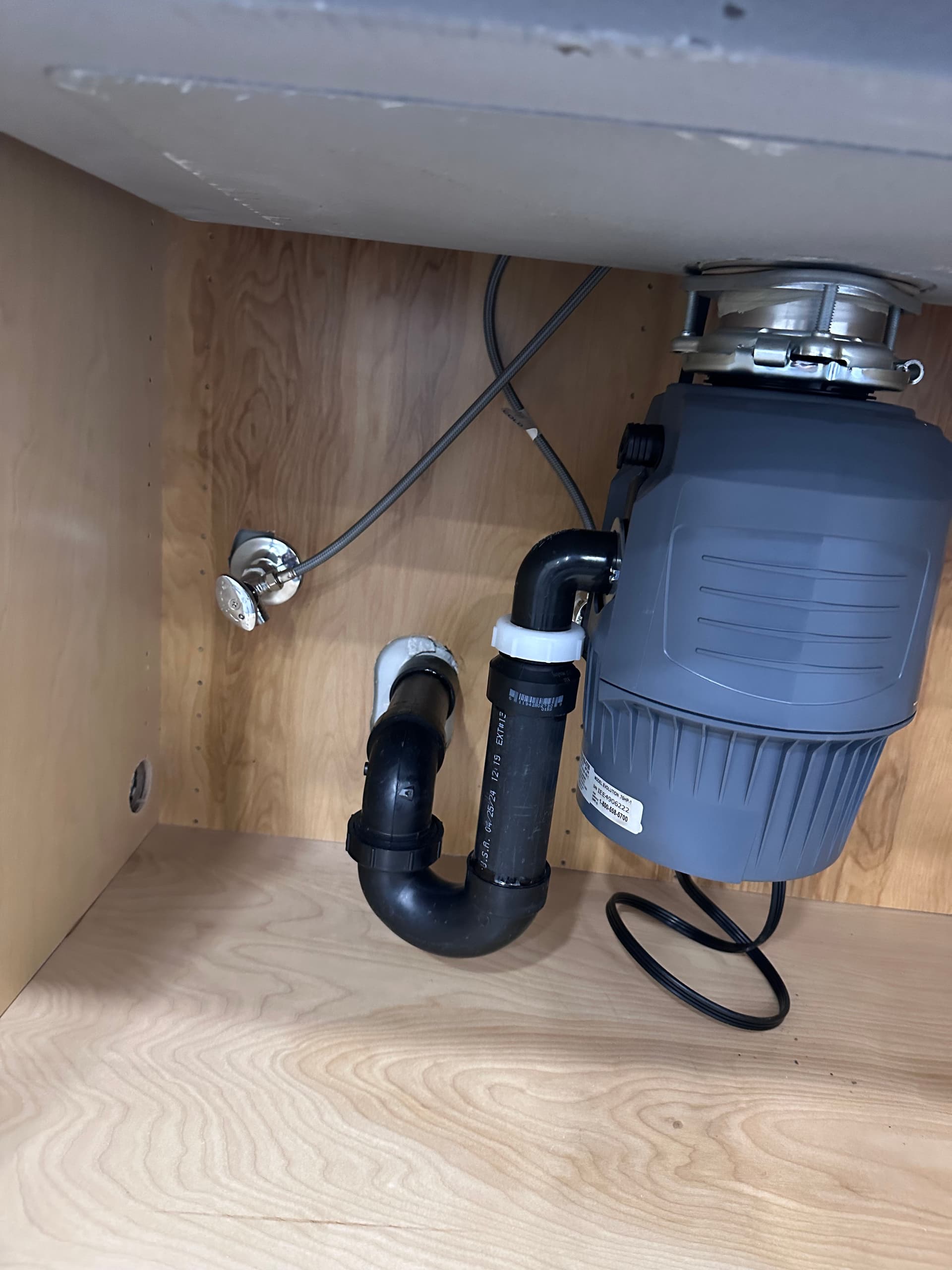 Gallery photos for New Kitchen Sink and Disposal Installation: Image #4