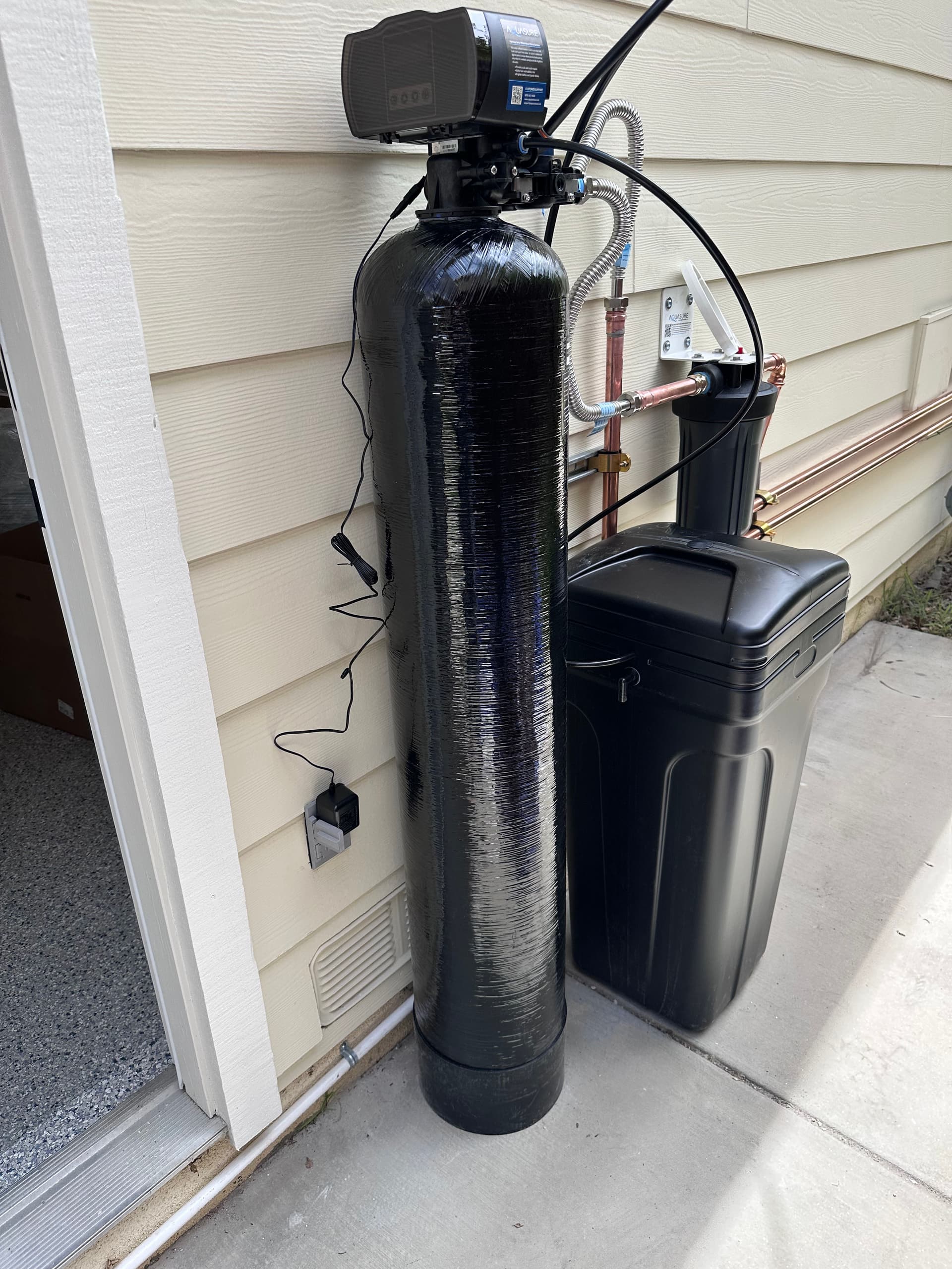 Gallery photos for Whole House Water Softener and Filtration System Installed: Image #1