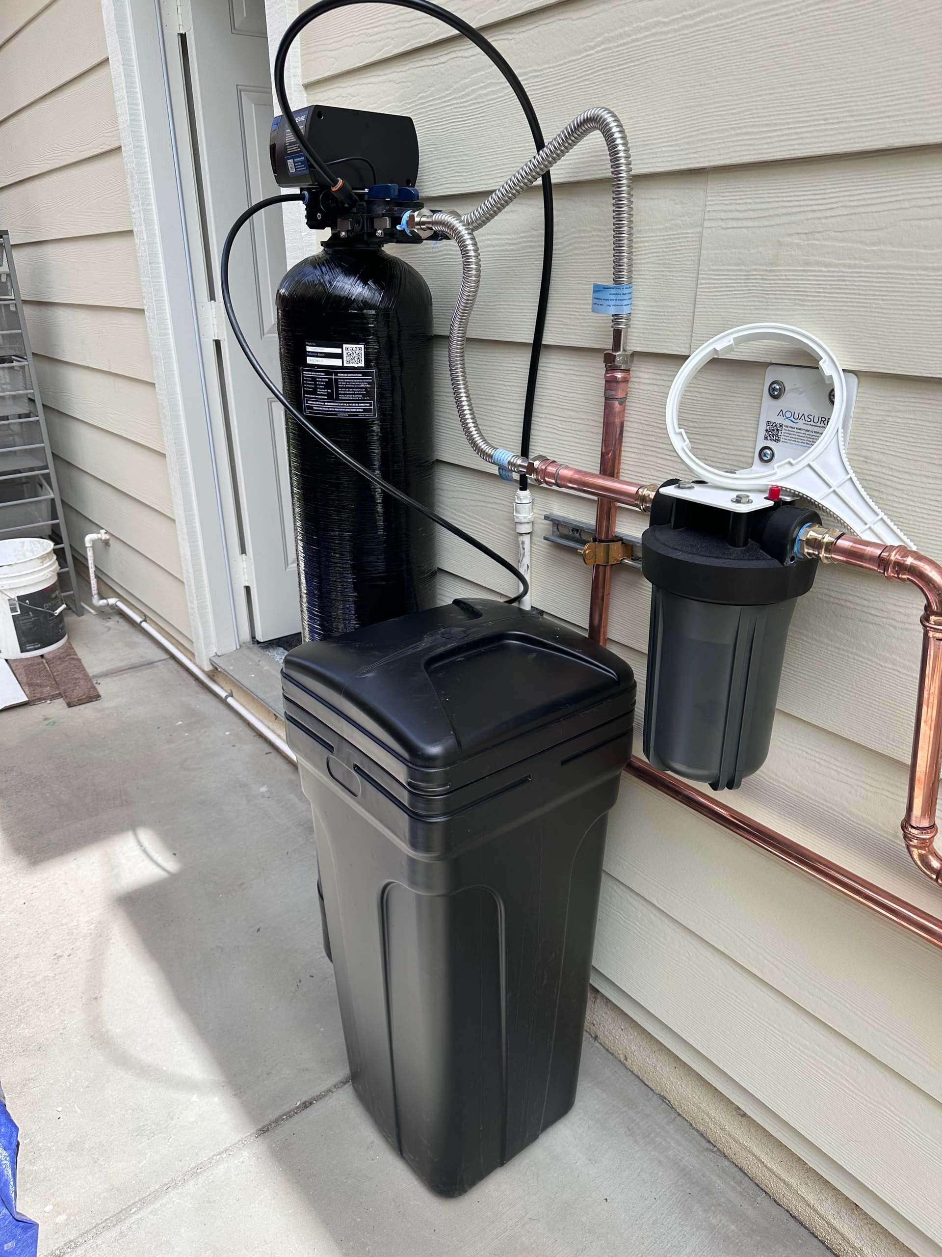 Gallery photos for Whole House Water Softener and Filtration System Installed: Image #2