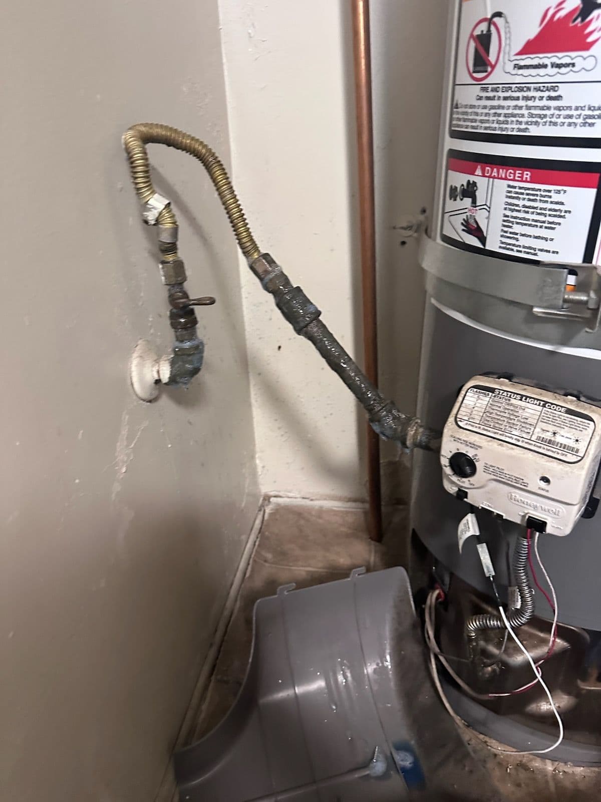 Gallery photos for Gas Water Heater Fix for Enhanced Safety: Image #1